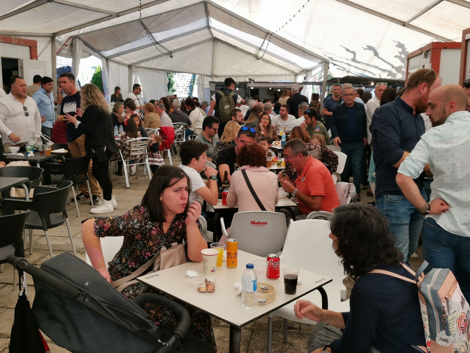 Fe y comida arropan al San Martiño en Moaña