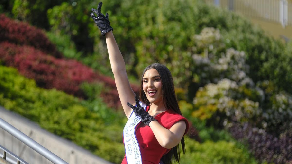Dayanara Rodríguez, candidata a Reina del Carnaval de Las Palmas de Gran Canaria