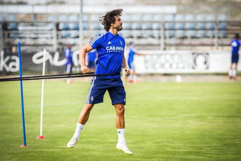 Entrenamiento del Real Zaragoza del 24 de julio