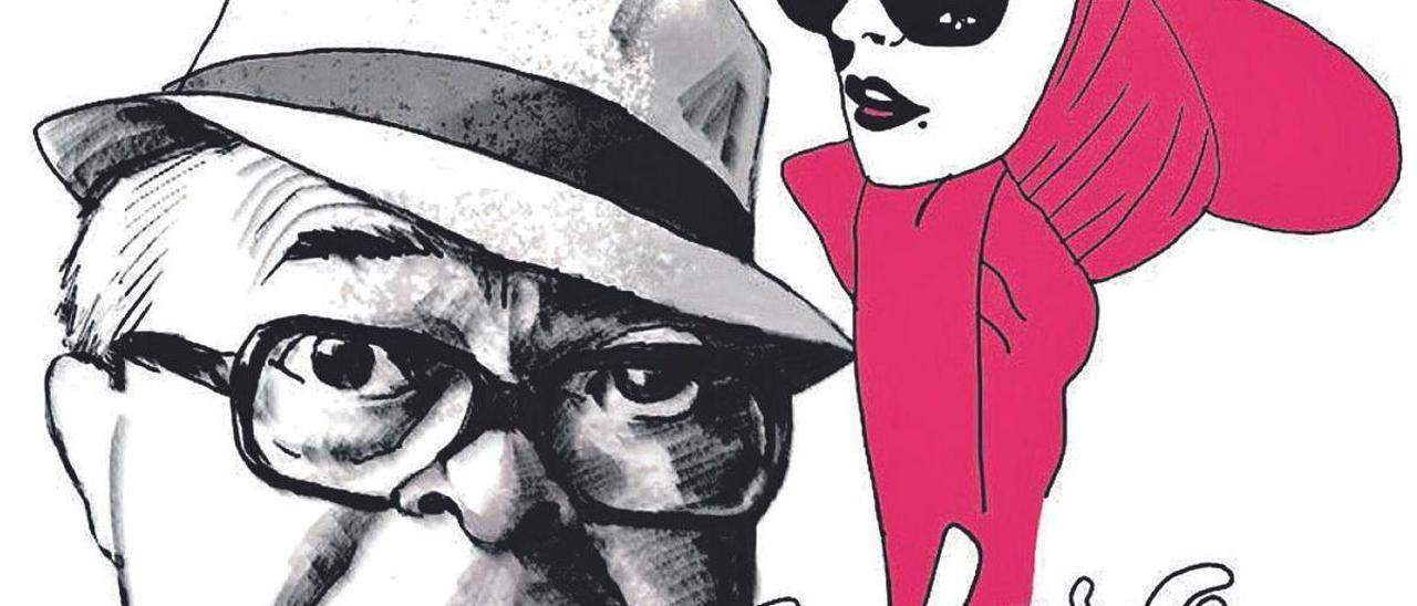 Ilustración de Billy Wilder