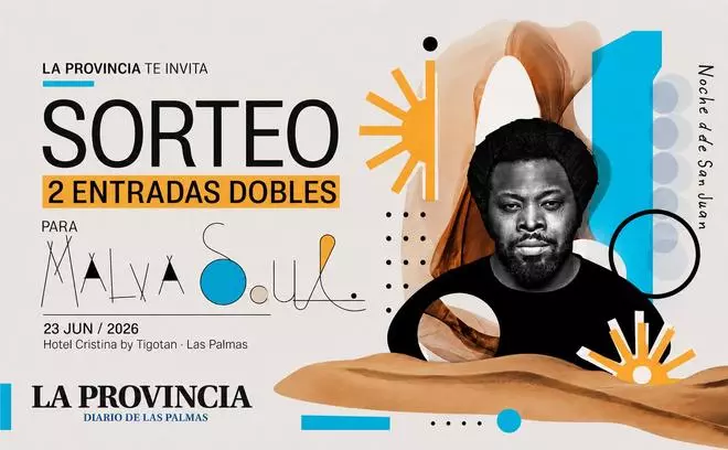 LA PROVINCIA sortea 2 entradas dobles para el Festival Malvasoul, la gran cita musical de la Noche de San Juan en Las Palmas de Gran Canaria