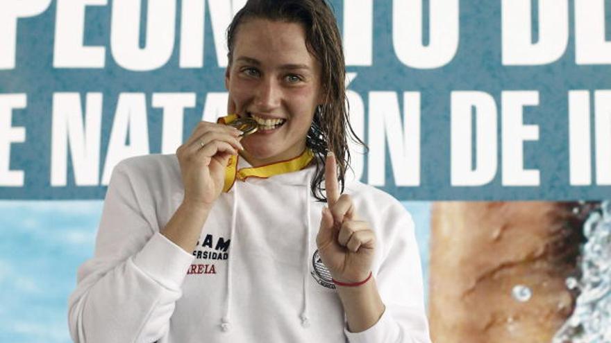 Mireia Belmonte ha batido un nuevo record en piscina corta