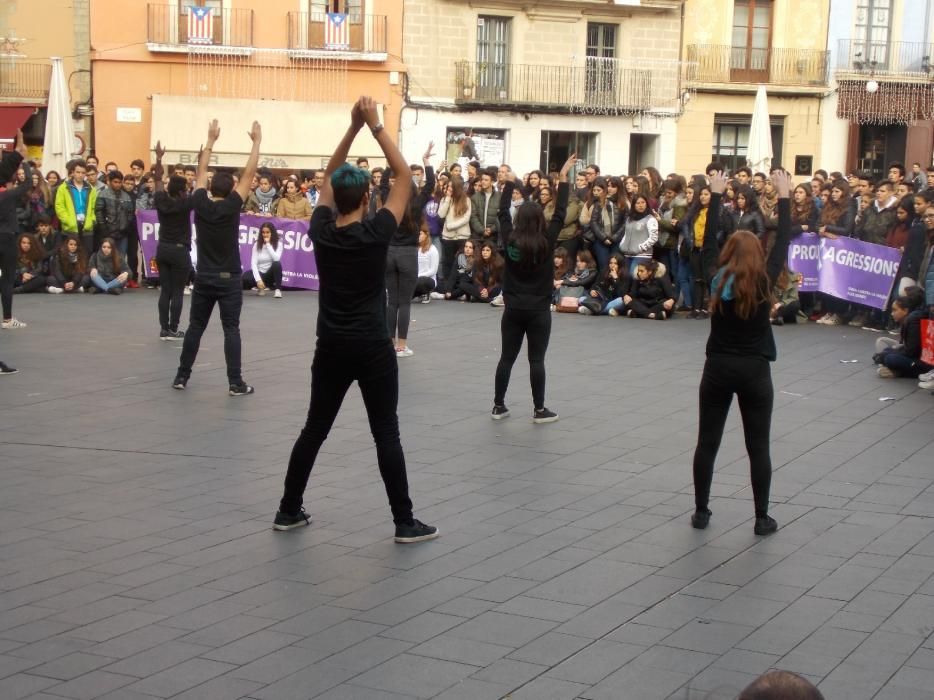 Clam contra la violència masclista a Manresa