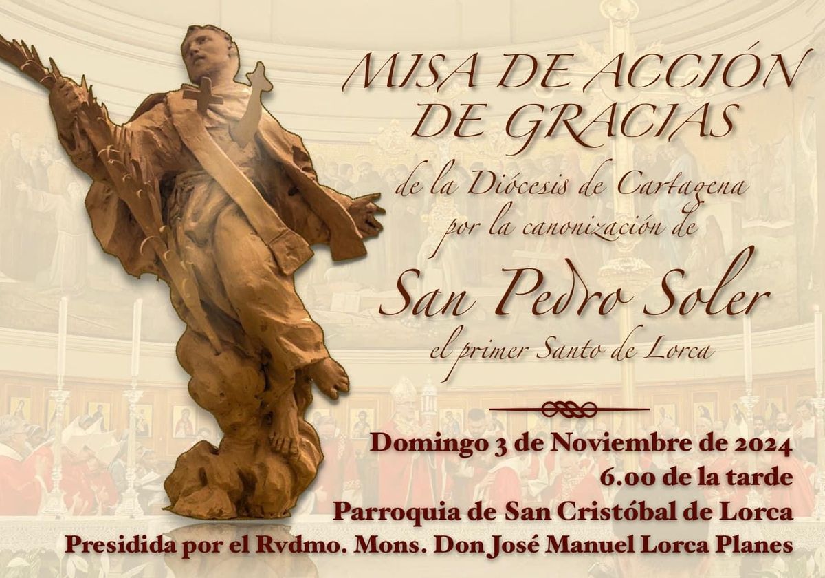 Cartel anunciador de la celebración.