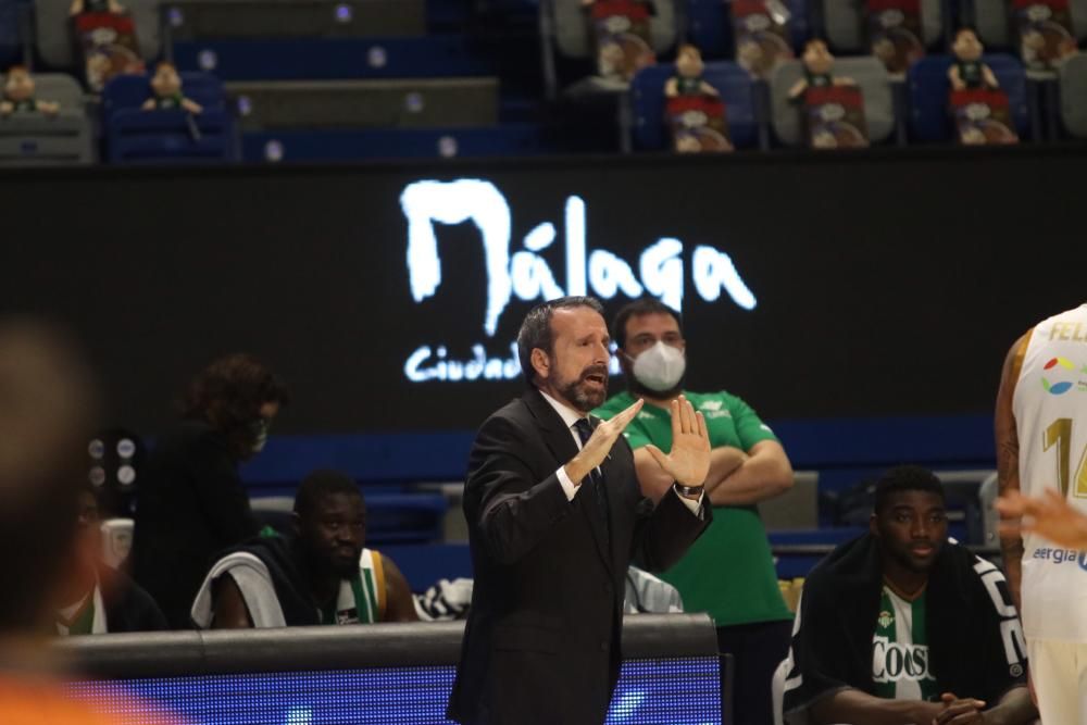 Partido de la Liga Endesa entre el Unicaja y el Real Betis