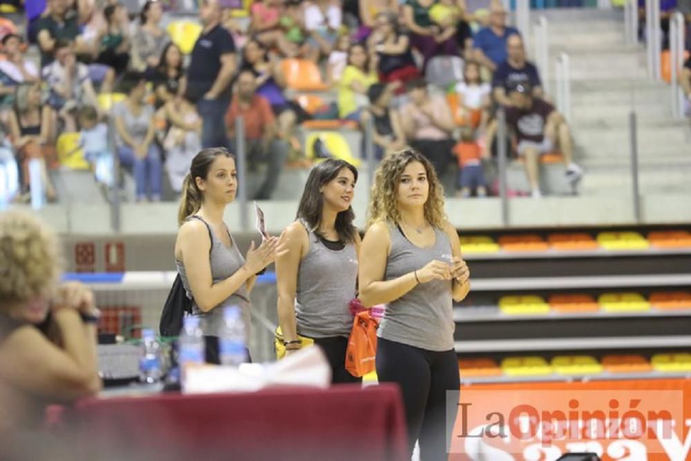 Clausura de las escuelas de Cartagena de gimnasia rítmica y estética de grupo