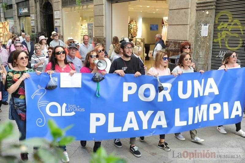 Los lodos del Mar Menor llegan a Murcia