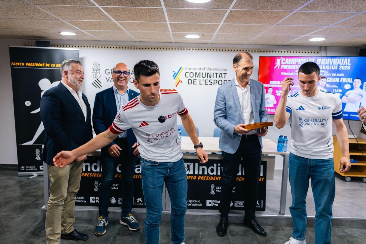 Tonet IV i Iván trien les pilotes per a la final de l'Individual de raspall 2026.