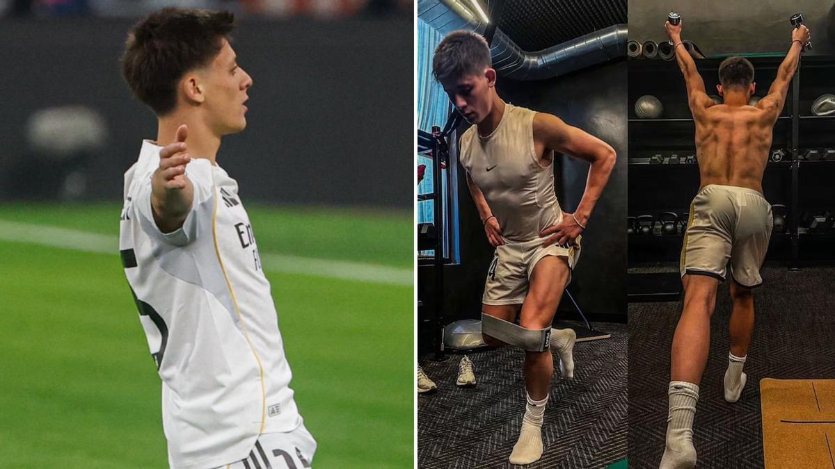 Arda Güler y su cambio físico en el Real Madrid