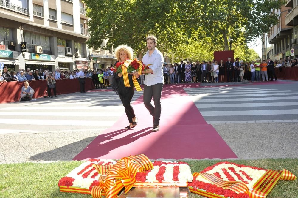 Ofrena de la Diada 2017 a Manresa