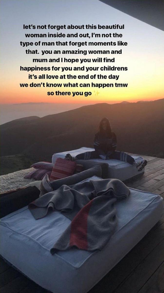 Kourtney Kardashian en el Stories de Younes Bendjima