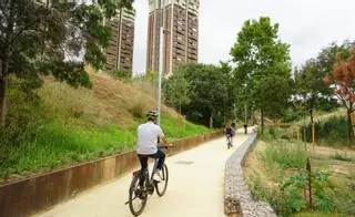 Acaban las obras de conexión del Parc del Torrents de Esplugues que marcan "la tercera gran transformación urbanística"