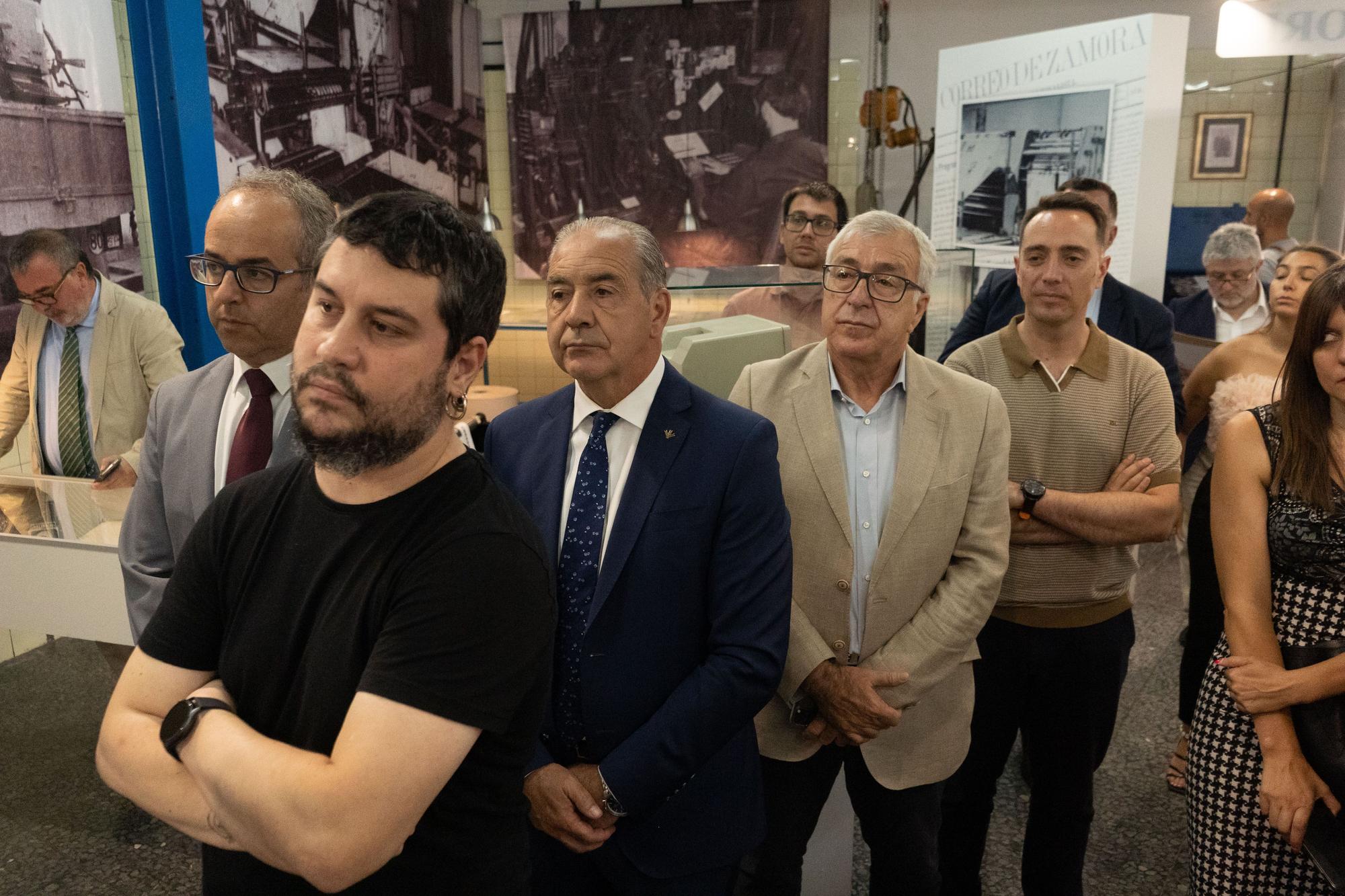 Inauguración del "Museo de la memoria" en la sede de LA OPINIÓN-EL CORREO DE ZAMORA