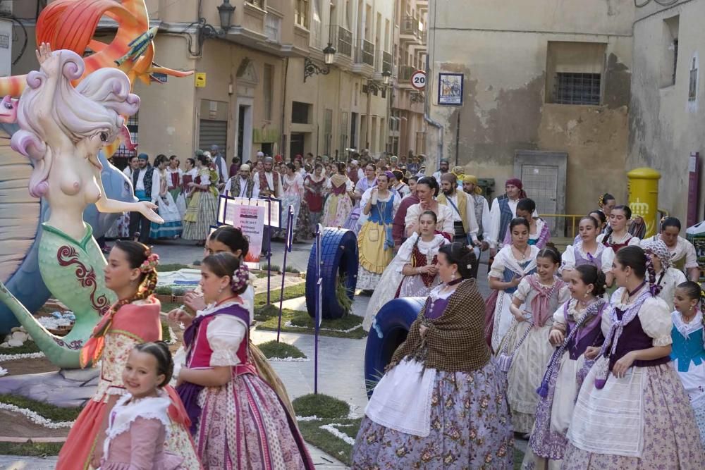 Visita oficial a las fallas de Xàtiva