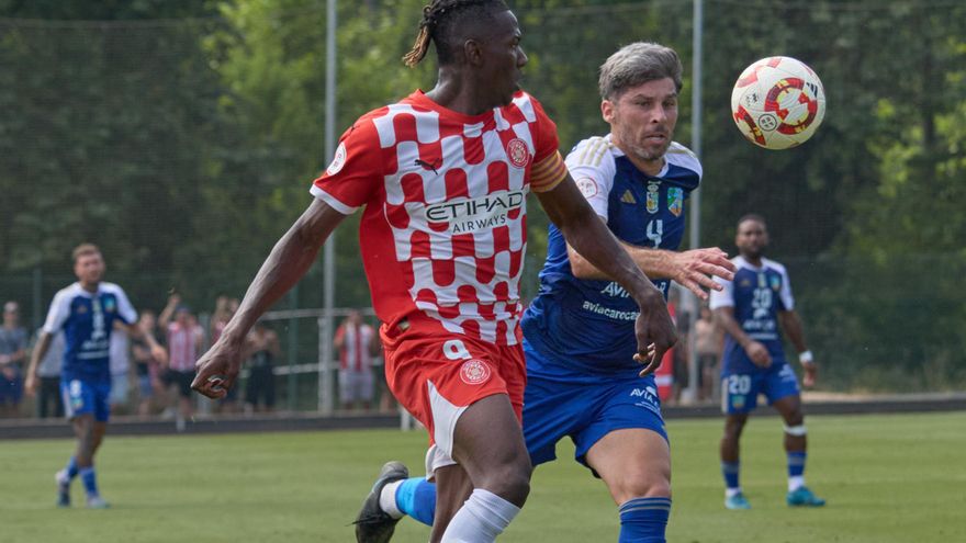 El Girona B colpeja primer amb una victòria que pot valer un ascens (1-0)