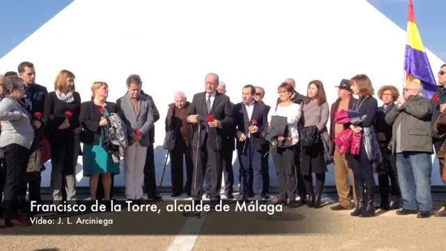 Intervención del alcalde en el homenaje a las víctimas del franquismo