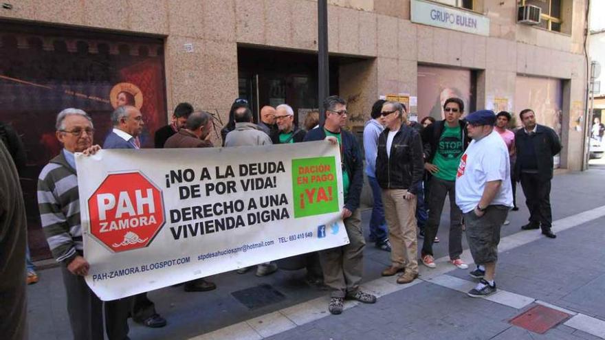 Manifestación de la PAH.