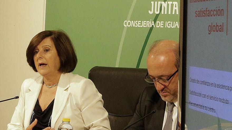 La consejera de Igualdad, María José Sánchez Rubio.