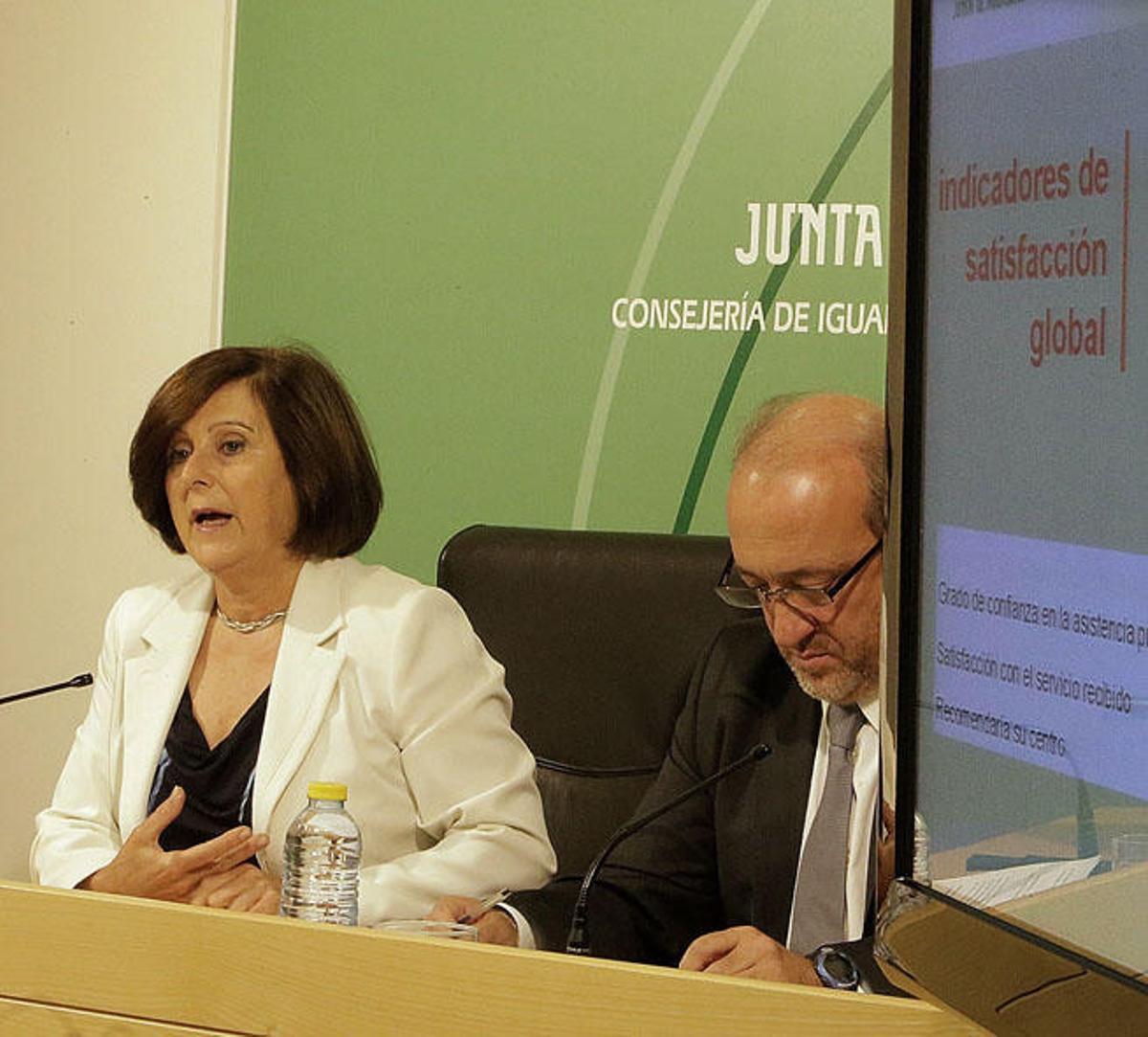 La consejera de Igualdad, María José Sánchez Rubio.