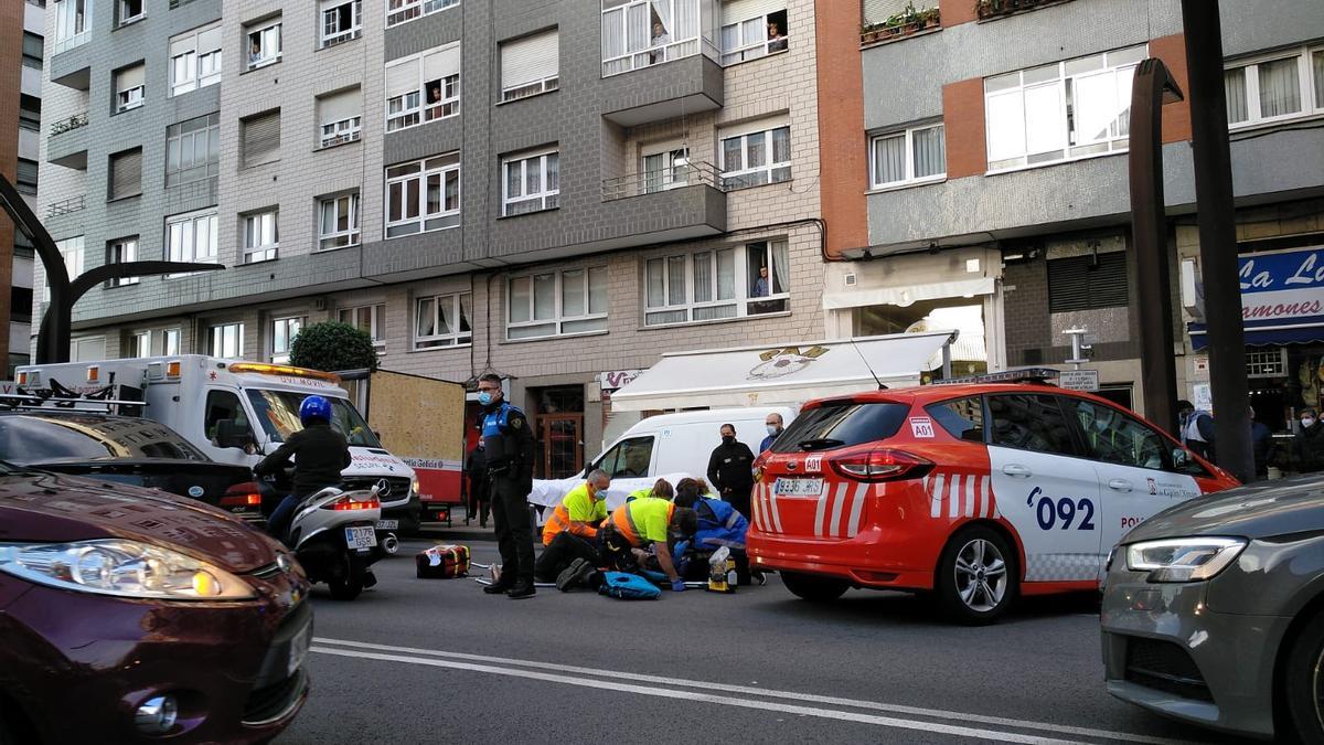 Un motorista atropella a un peatón de 68 años que invadió la calzada en ...