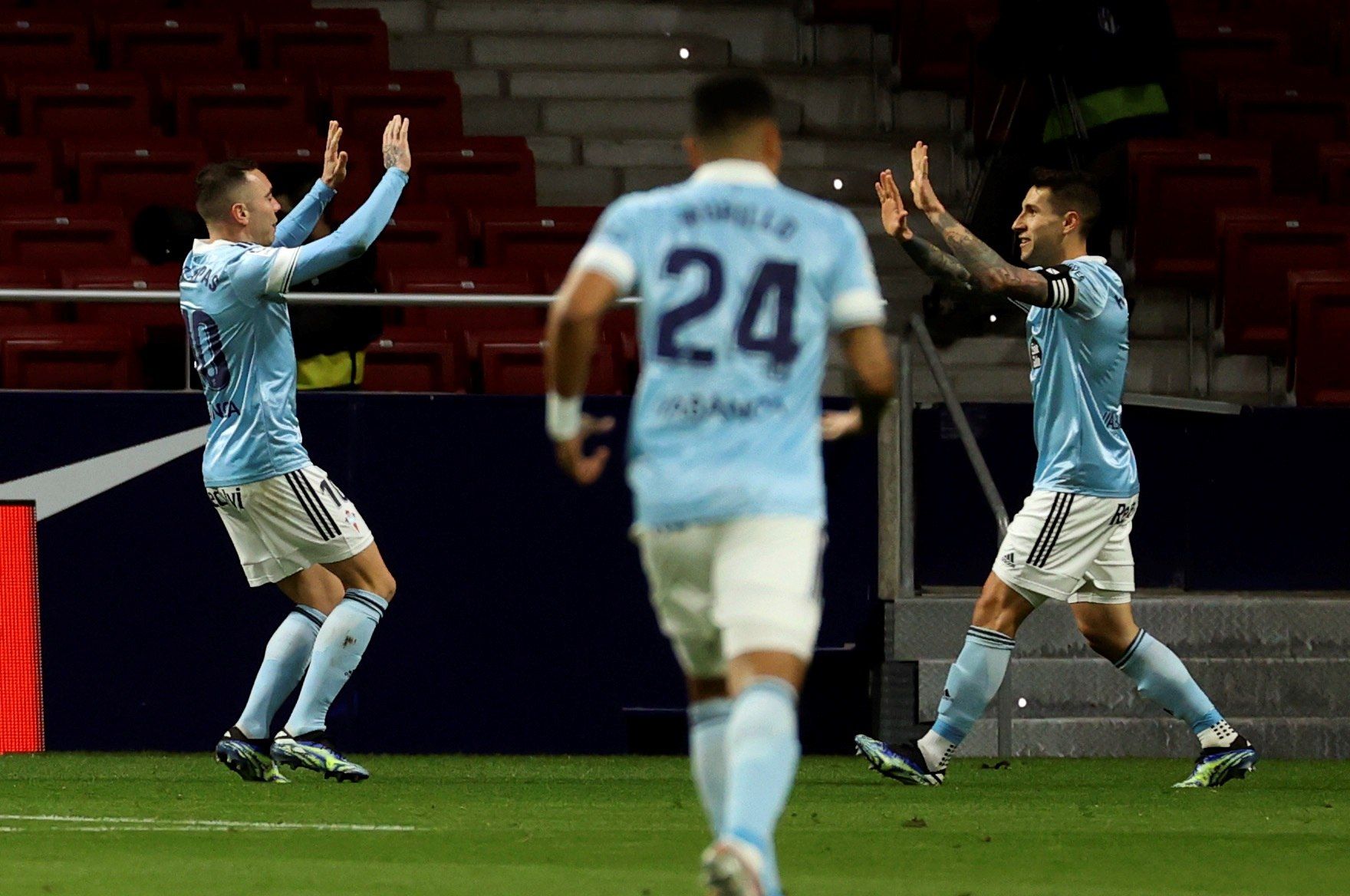 Las fotos del Atlético de Madrid - Celta en el Metropolitano