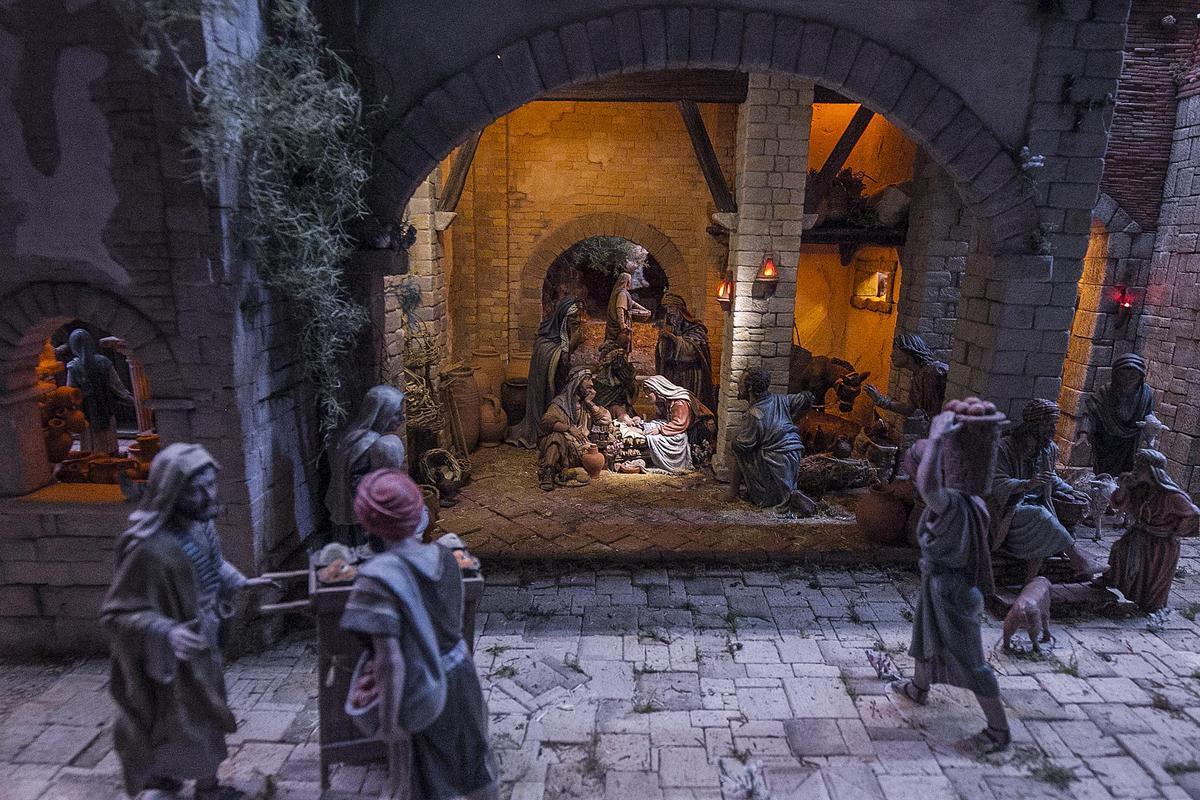 Así es el Belén de Nuevo Centro para la Navidad 2022