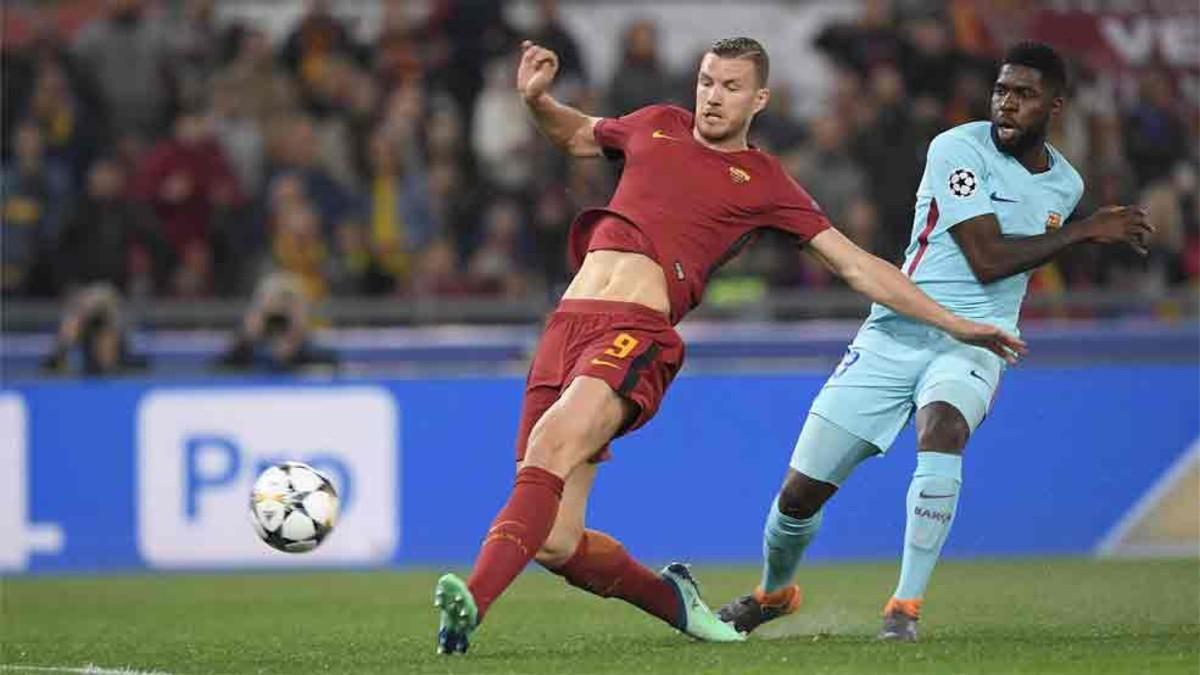 Alex Ferguson siguió a Umtiti ante la Roma