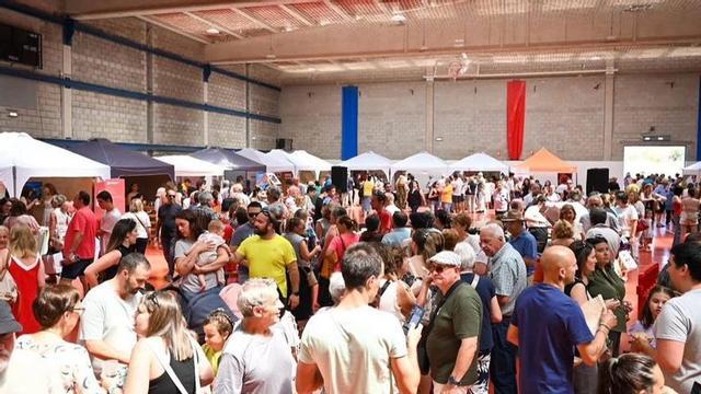 La feria contó con una alta afluencia, sobre todo el sábado por la mañana.