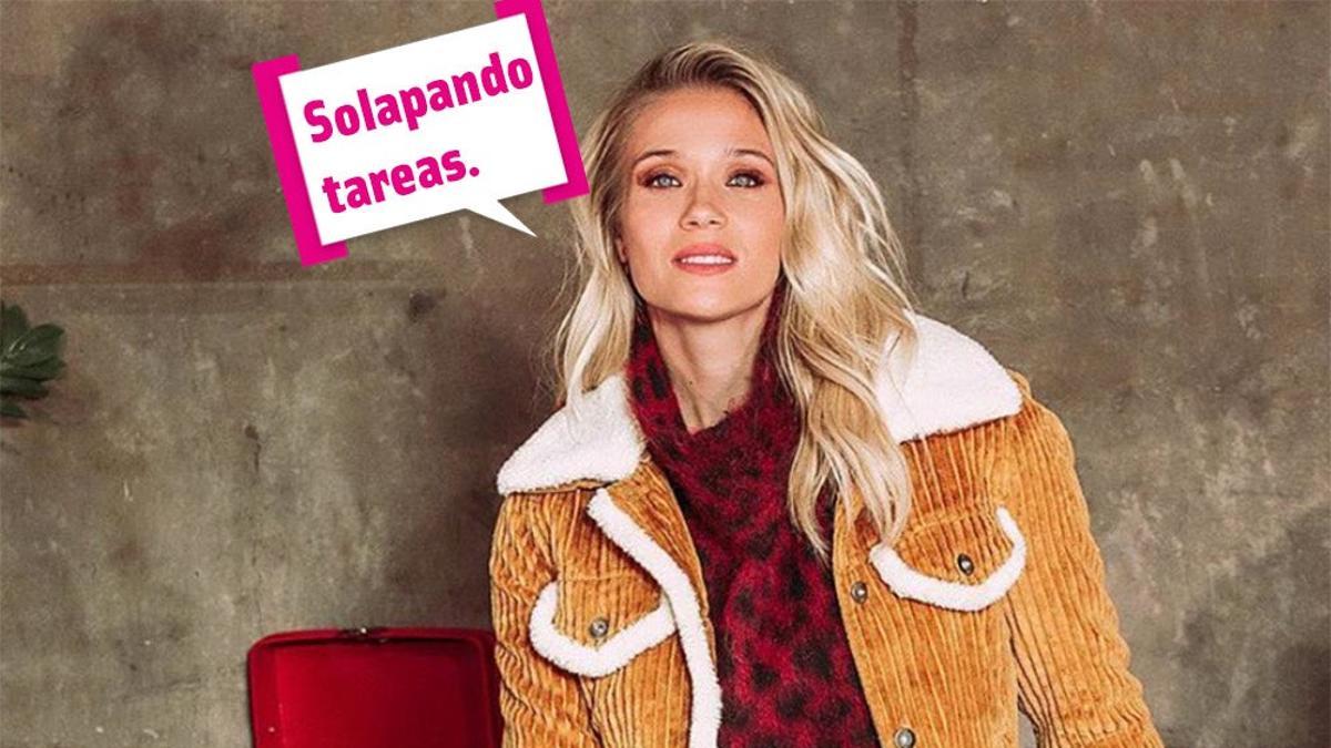 Patricia Montero, bocadillo: "Solapando tareas"