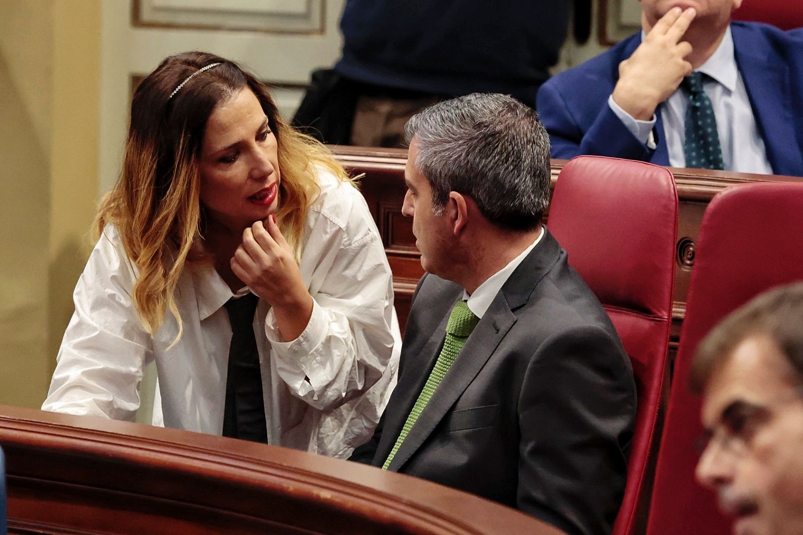 Pleno extraordinario en el Parlamento de Canarias (19/01/2023)