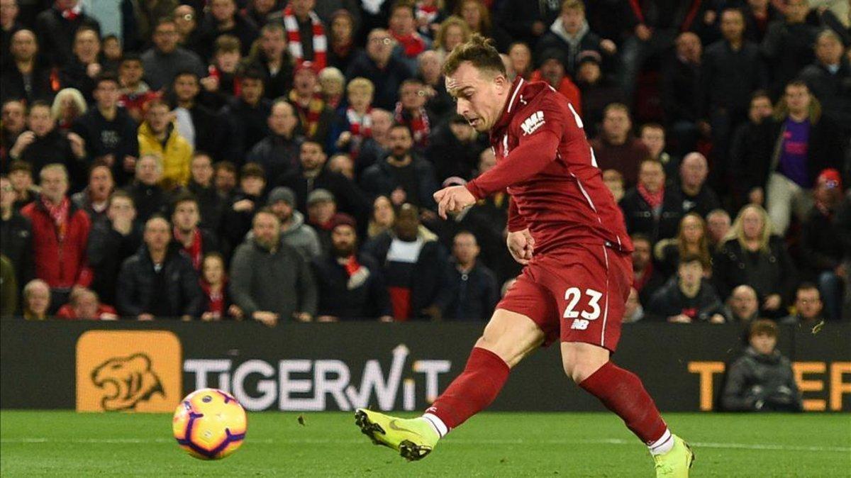 El suizo Shaqiri será uno de los puntales ofensivos del Liverpool