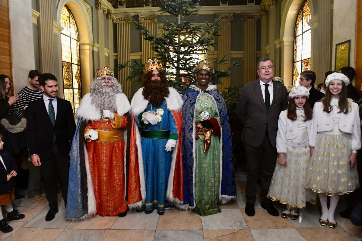 Recepción a los Reyes Magos en Murcia