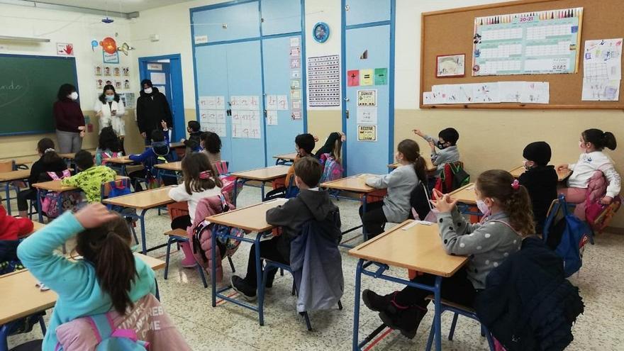 Los alumnos de Primaria han reanudado las clases con normalidad tras las obras de reparación.