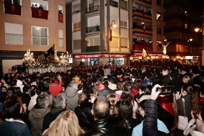 Encuentro de las tres imágenes de la Archicofradía del Cristo de la Sangre de Lorca