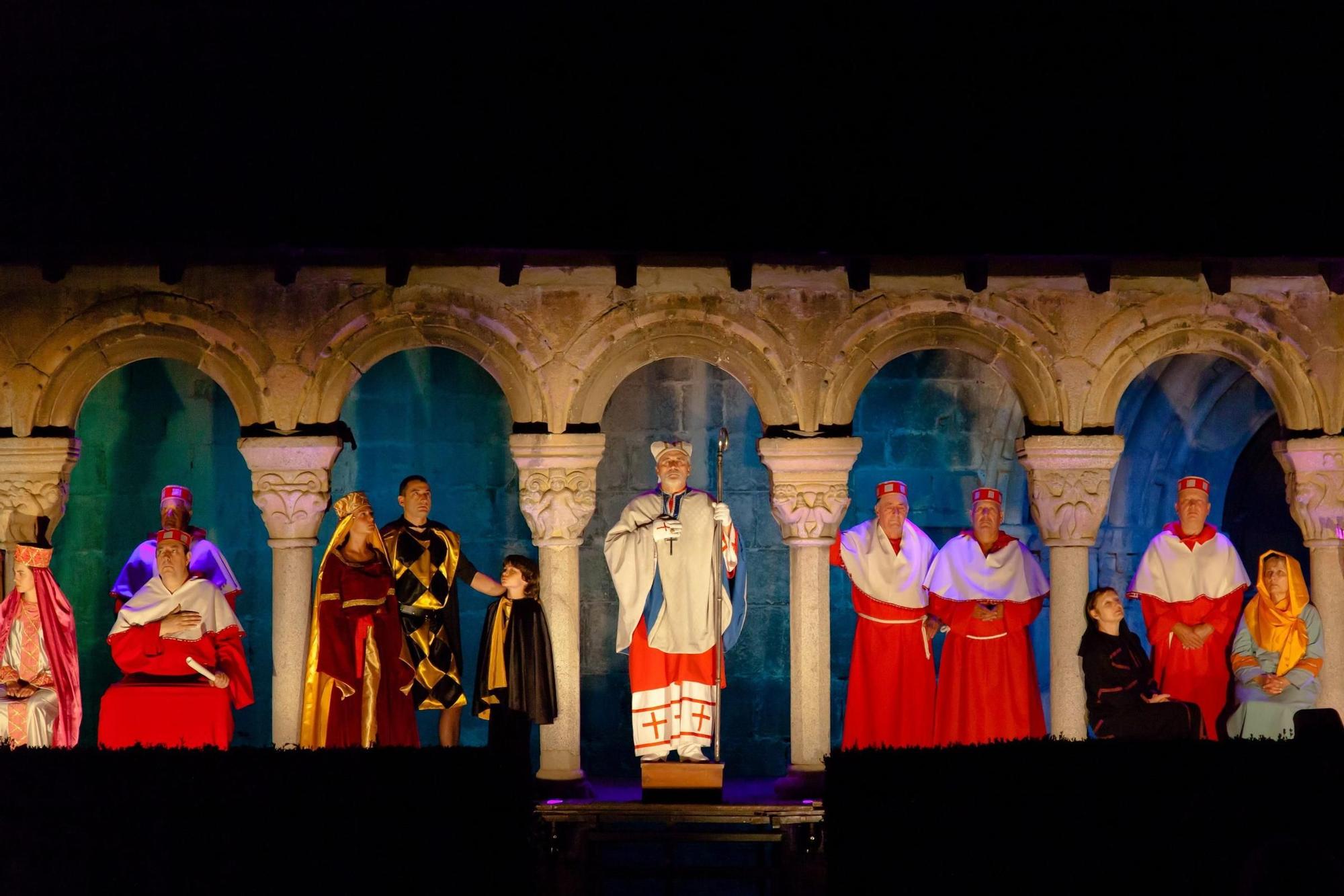 Una escena del Retaule Sant Ermengol