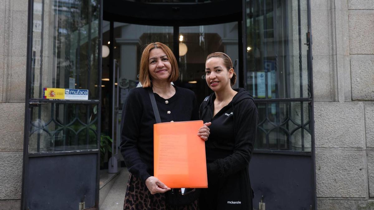 Extranjeras de Vigo, tras solicitar su regularización: «Estamos emocionadas, es la oportunidad que estábamos esperando»