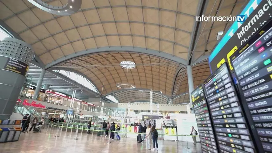 El aeropuerto de Alicante-Elche supera su récord de pasajeros en febrero