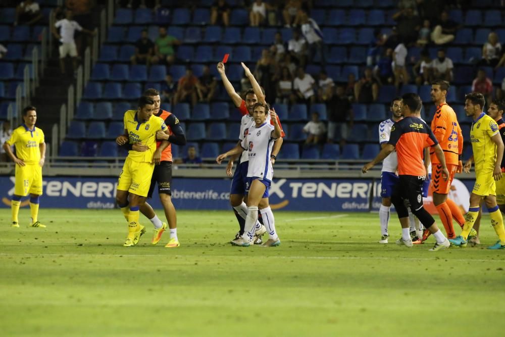 Delia Padrón Partido Copa Mahou entre el Tenerife y Las Palmas.