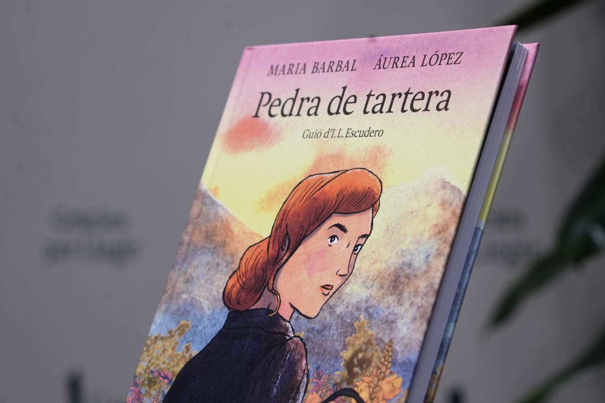 La edición ilustrada de 'Pedra de tartera', de Maria Barbal y Áurea López, publicada por Columna.
