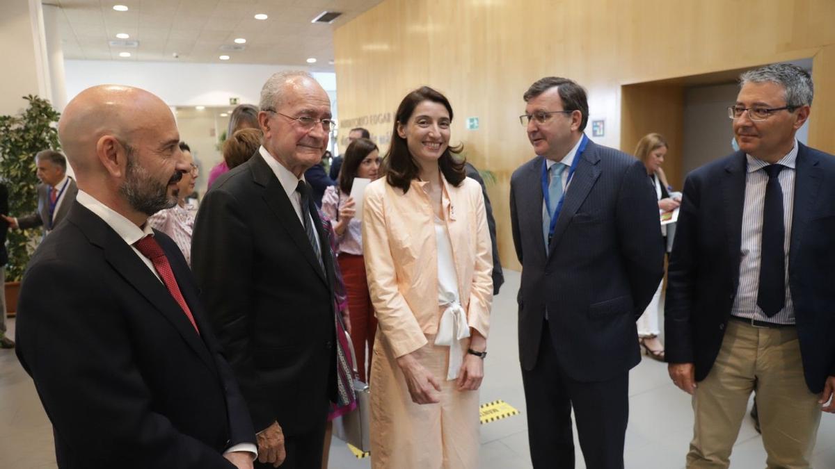 La ministra de Justicia, Pilar Llop, en el acto inaugural del XII Congreso Notarial Español