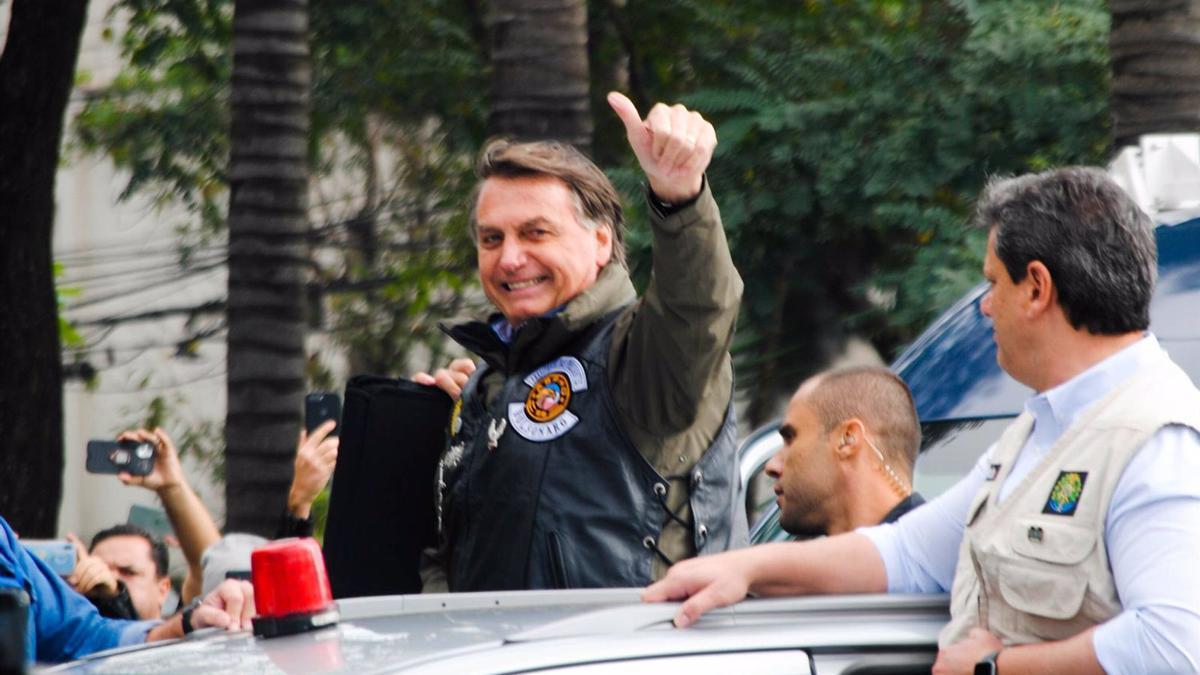 El presidente brasileño, Jair Bolsonaro.