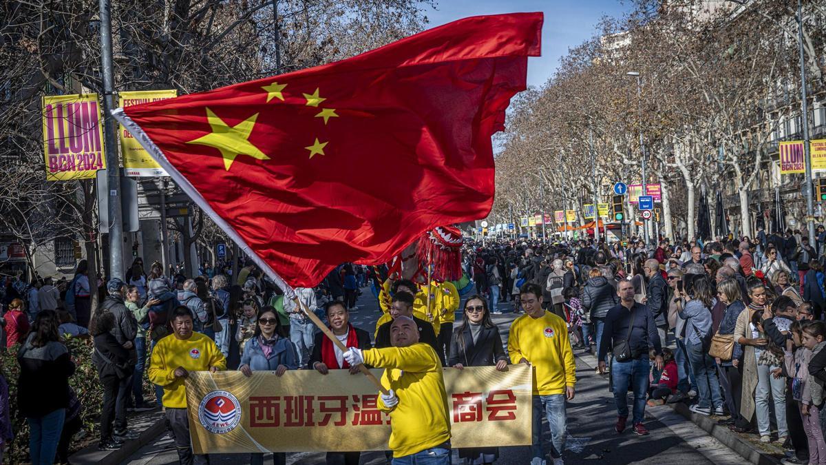 Barcelona celebra el Año Nuevo Chino en Barcelona