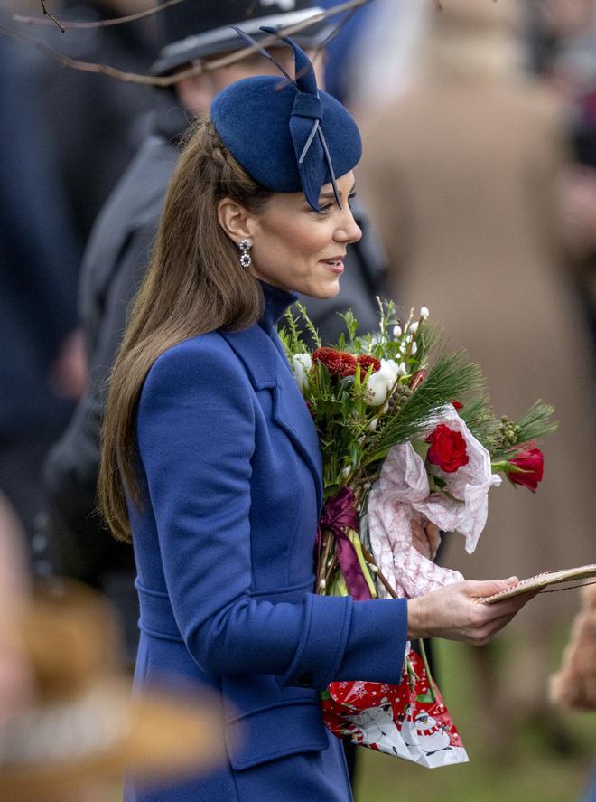 Una imagen de la última aparición pública de Kate Middleton, 25 de diciembre de 2023.