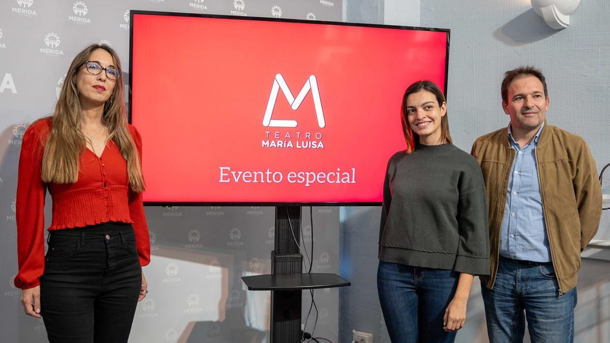 Presentación de la programación de Navidad del Teatro María Luisa de Mérida.