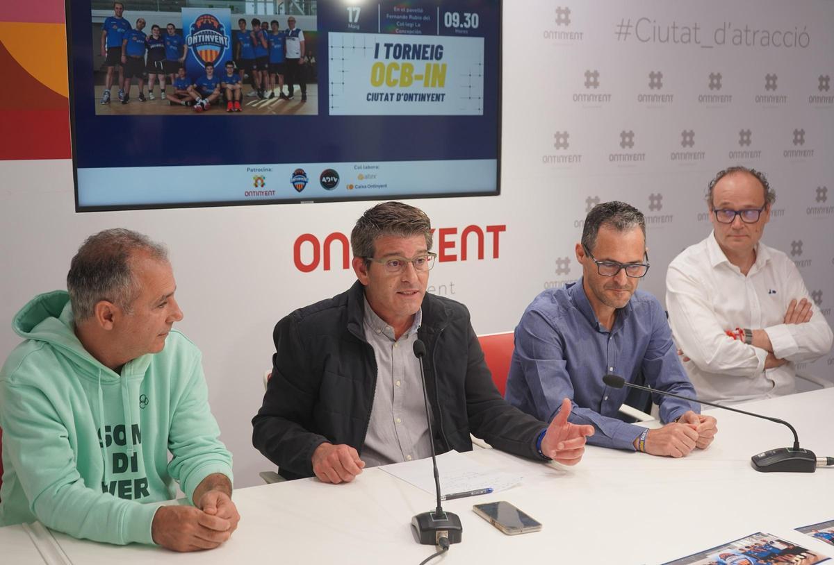 Presentación del torneo de baloncesto inclusivo en Ontinyent.