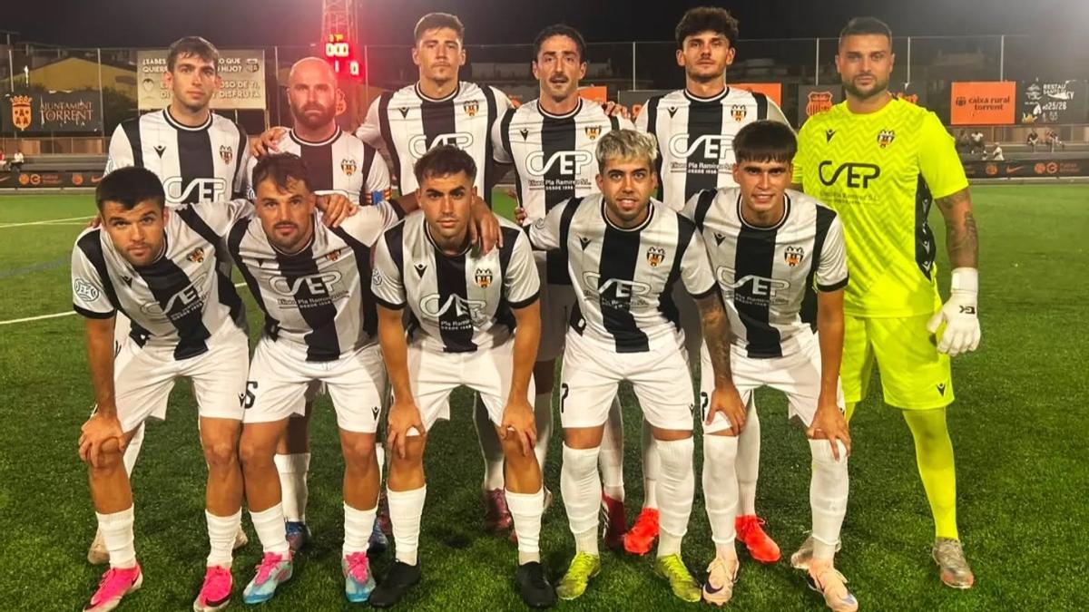 Once inicial que presentó Iñaki Rodríguez en Torrent.