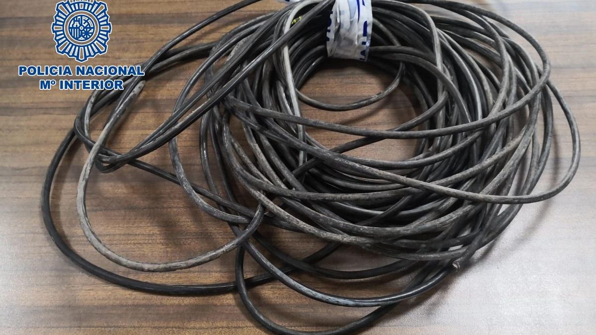 Detenido por robar 40 metros de cable de cobre en el barrio de Salamanca (Tenerife)