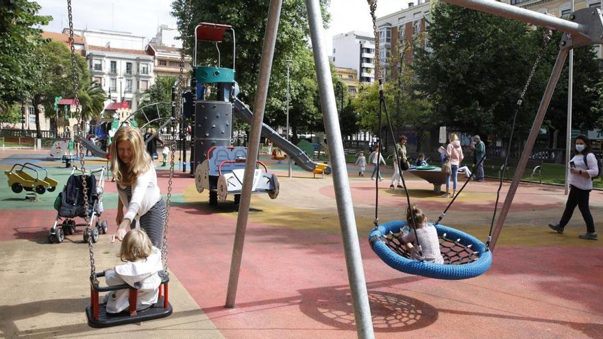 Parque infantil de la plaza de Europa.