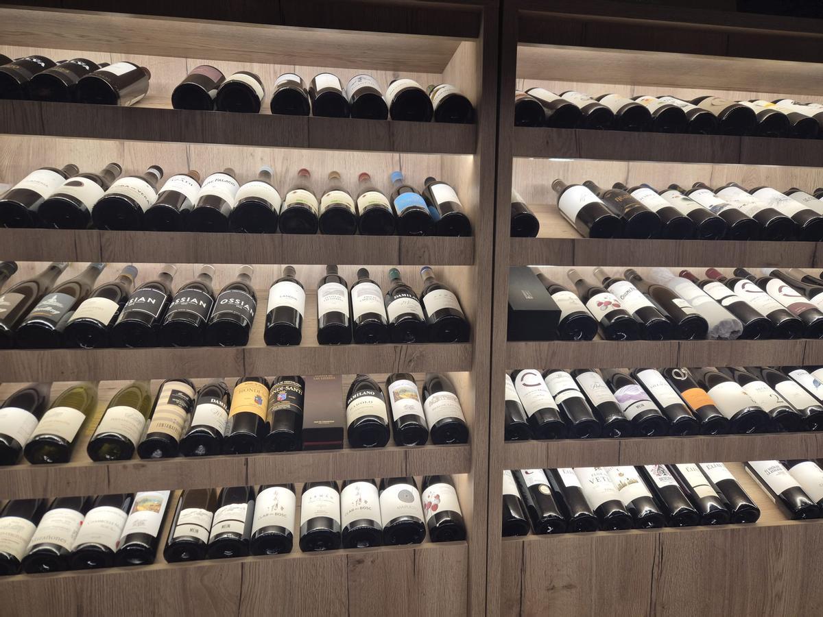 Exposición de vinos de La Wineteca.