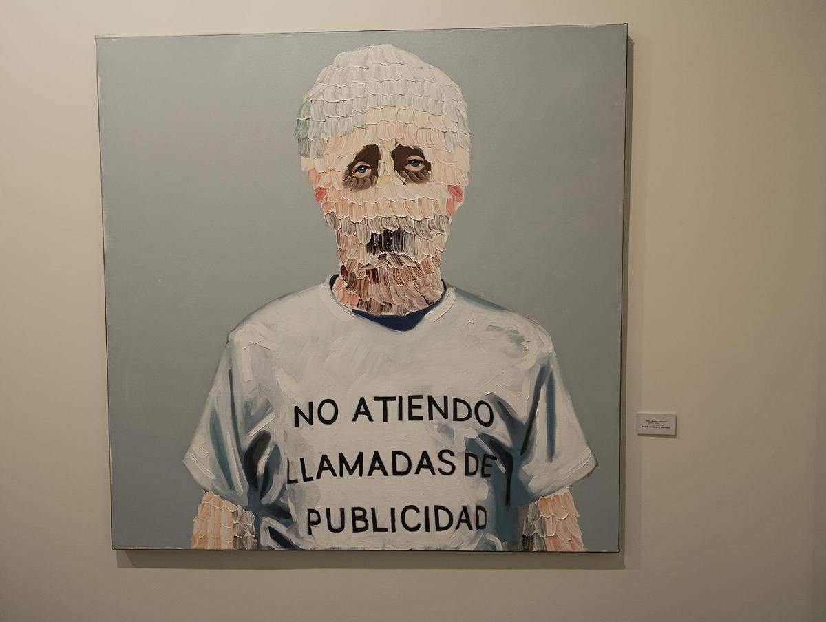 "Pelo-pluma, colapso", de David Anocibar Arroqui.